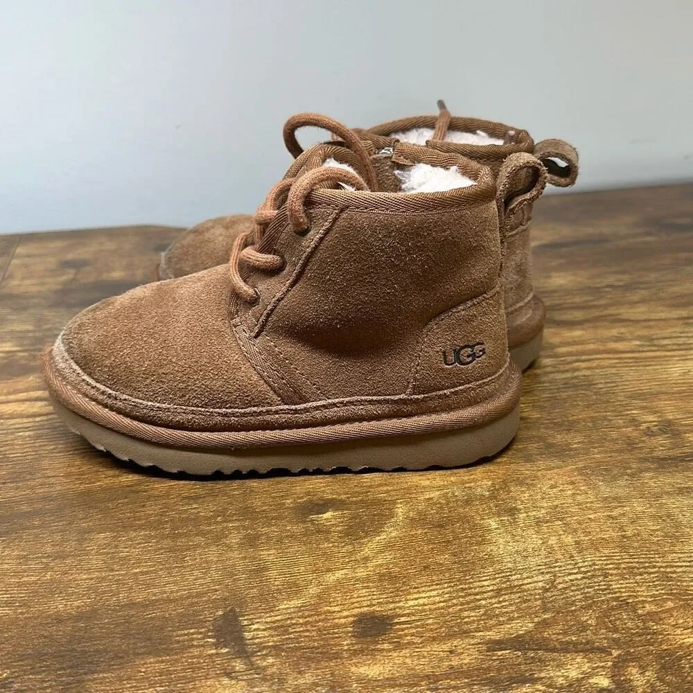 UGG Neumel II Chukka Boot Toddler / Little Kid Chestnut‎ size 11